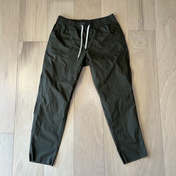 Vuori Pants - Vuori Vintage Ripstop Pants Green Stain Women’s Medium